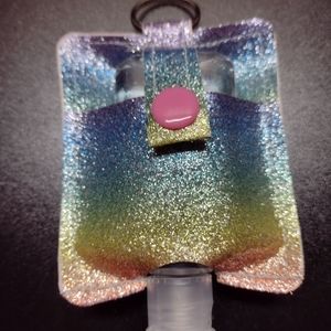 Handmade hand sanitizer holder